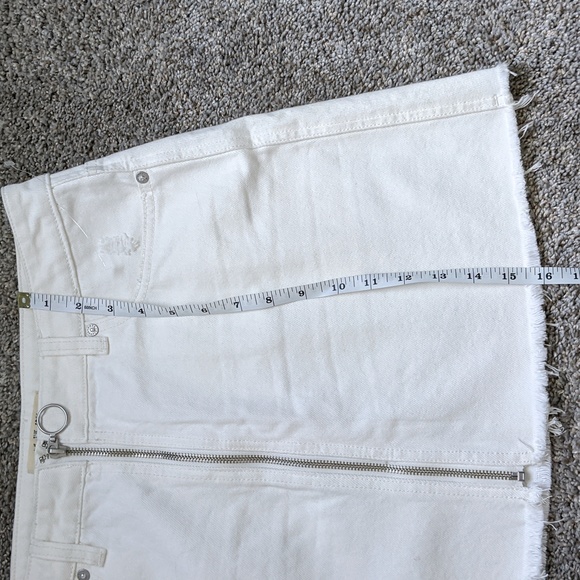 Free People Denim Skirt Size 29 - Picture 9 of 10